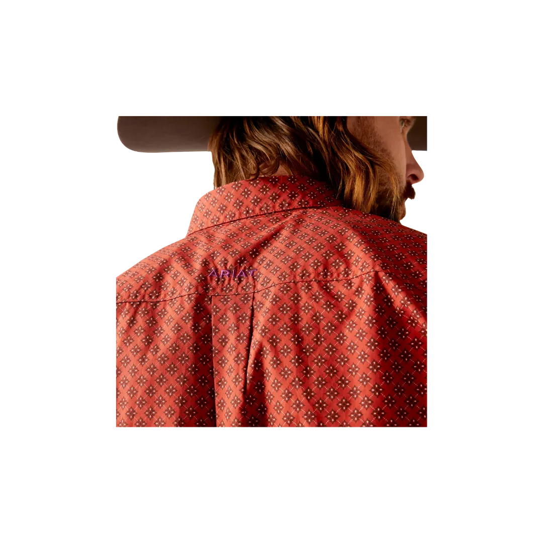 Ariat Men's Samson Classic Fit Terra Rouge Shirt