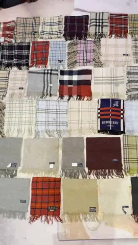 Burberry/ Polo/ Barbour scarves 38 piece