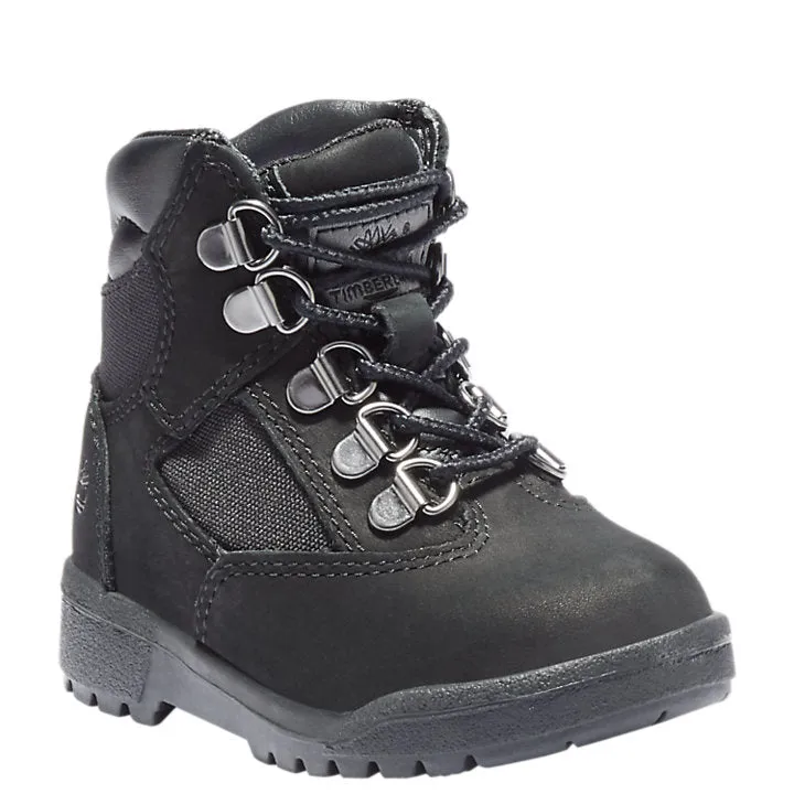 Timberland 6IN FIELD BOOT Toddler's - BLACK NUBUCK
