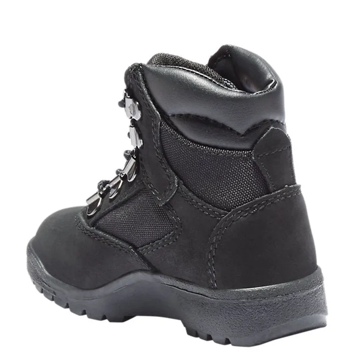 Timberland 6IN FIELD BOOT Toddler's - BLACK NUBUCK