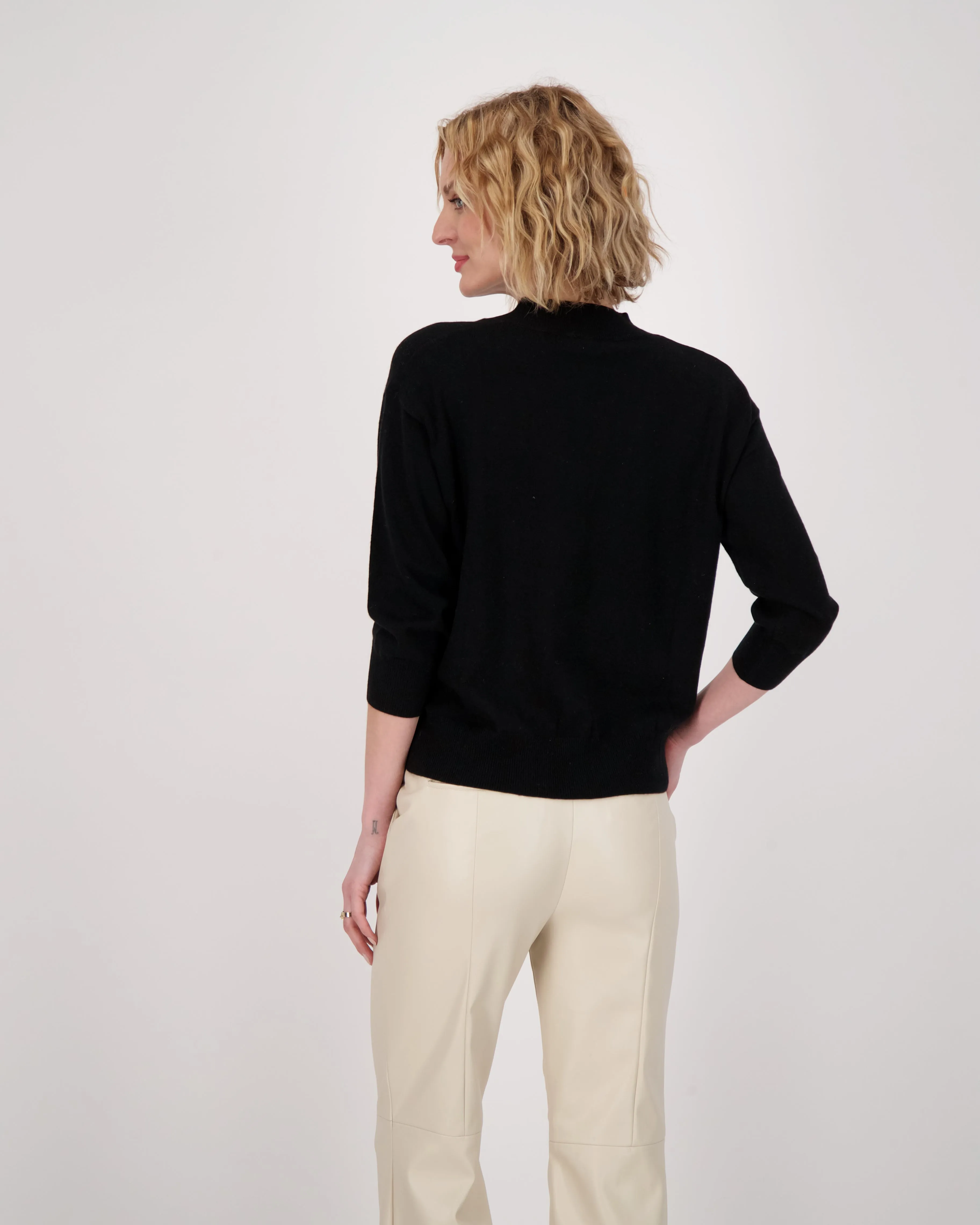 Wish For Stars V Neck Sweater